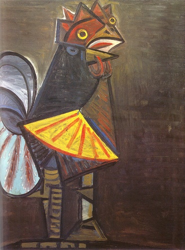 Wikioo Org Pablo Picasso The Rooster